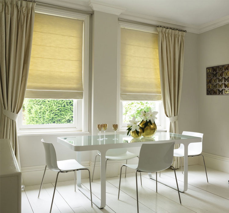 Roman Blinds By Luxury Blinds Bali